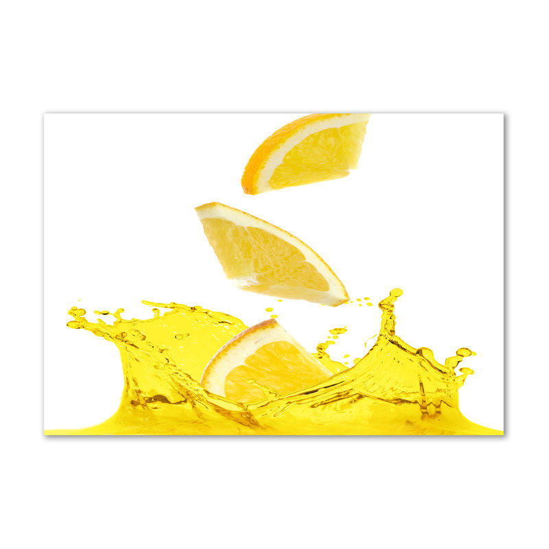 Lemon Slices - Wrapped Canvas Print