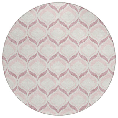 Machine Washable Indoor/Outdoor Jourdan ACN2379 Geometric Rug