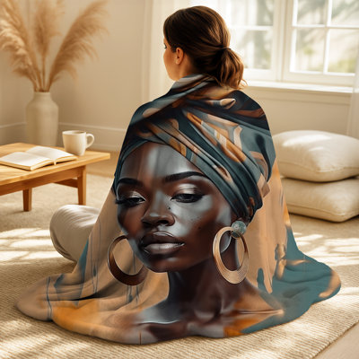 Jeté femme africain-africain III - Femme afro-américaine