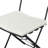 Patio Bistro Balcony Chair Table 3 Pieces , Metal Frame With Rust Resistance, Fashionable And , Foldable For Easy Storage, Comfortable Cushions, Simple Maintenance - Rust- Durability,-1761635538