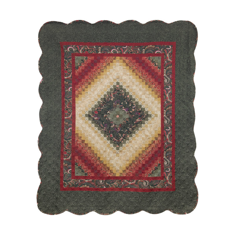 Jeté matelassé Donna Sharp Spice