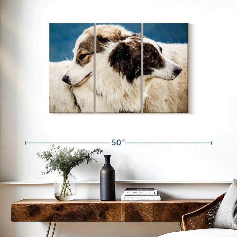 Brampt Australian Shepherd Dogs, 24" H x 38" W