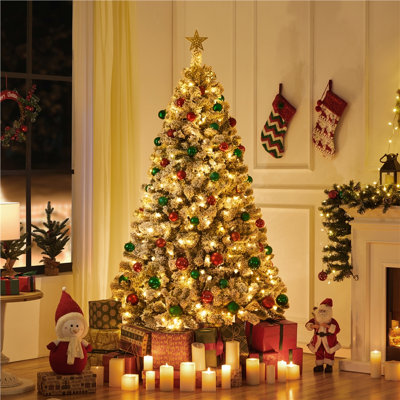 Arbre de Noël artificiel en épinette Jaleana