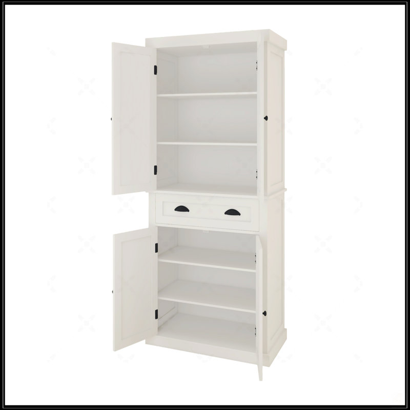 71" Kitchen Pantry Storage Cabinet