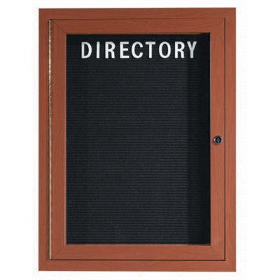 AARCO No Vinyl Metal Letter Board