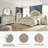 Mohn Upholstered Scalloped Bed-700992534