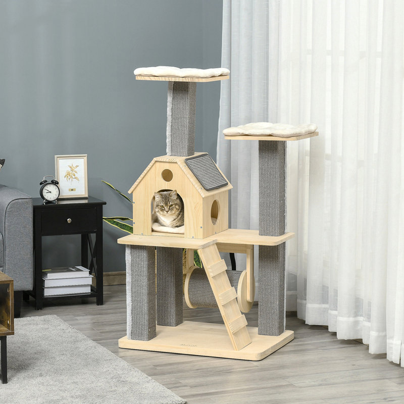 Arbre à chat Cozy-House Pawhut