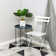 Annaleese Foldable Tray Cross Legs End Table