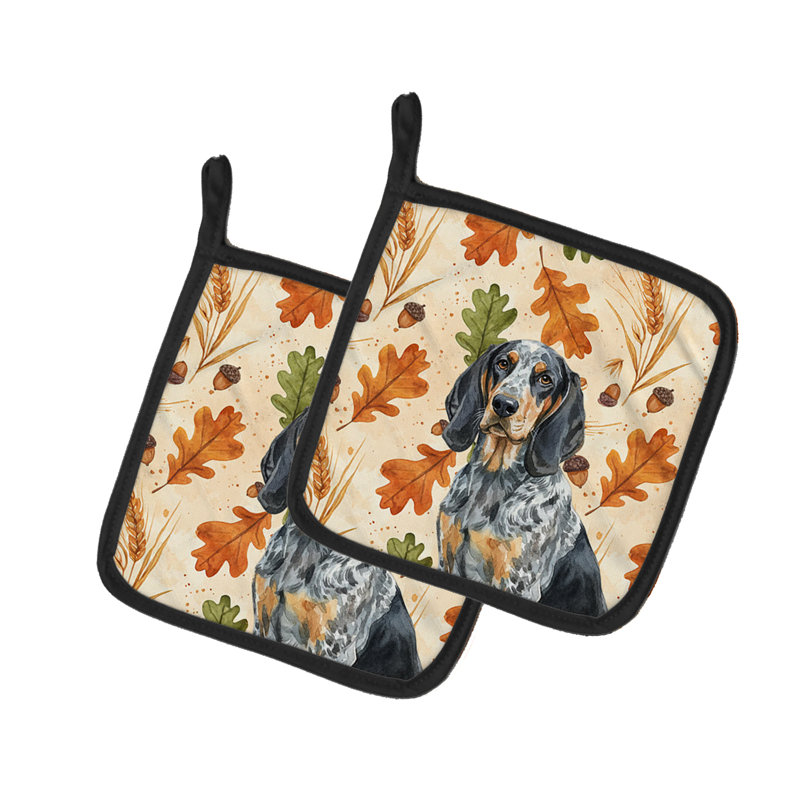 Paire de poignées Bluetick Coonhound Heirloom Fall