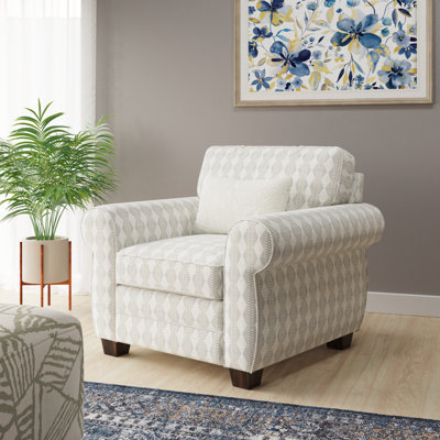 Chaise d'appoint avec coussin Vilkoski Royce