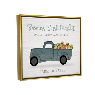 Farmers Fresh Market Truck, estampe numérique par Natalie Carpentieri