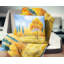 Coussins jaunes - paysage imprimé-31478690-31478694
