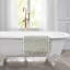 Laura Ashley Heathered Crochet Border Bath Rug-1449880191-1447749543