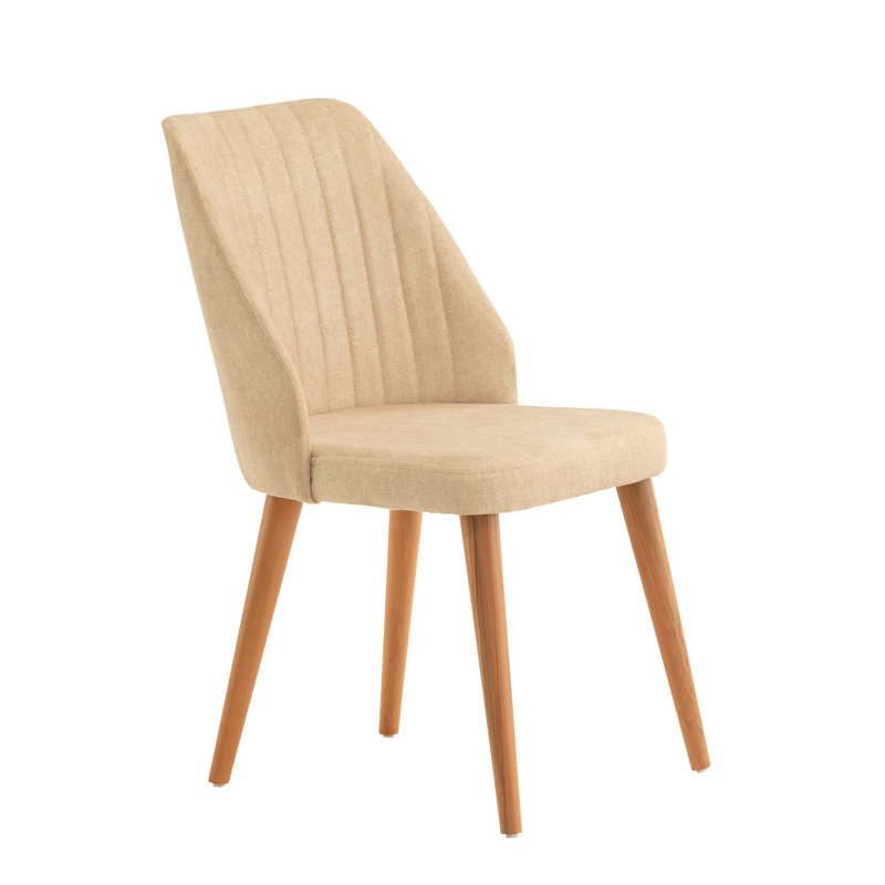 Ballesteros Upholstered Dining Chair, Beige