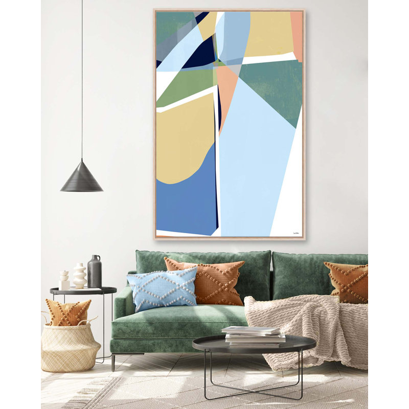 Modern World I Print by Lori Dubois, 40" H x 26" W, Wrapped Canvas