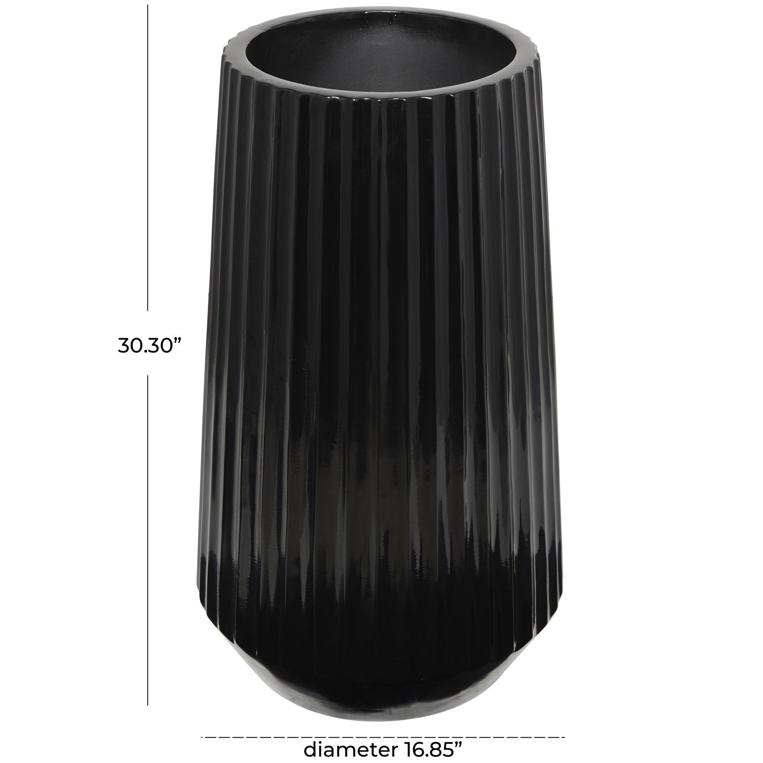 Kendal Table Vase, 30.3" H x 17" W x 16.85" D