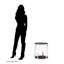Bergsteinn Glass Top End Table-11284724