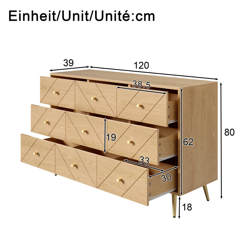 120cm Sideboard