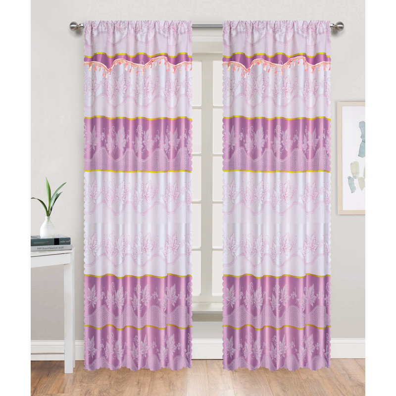 Room Darkening Curtain Pair, Purple