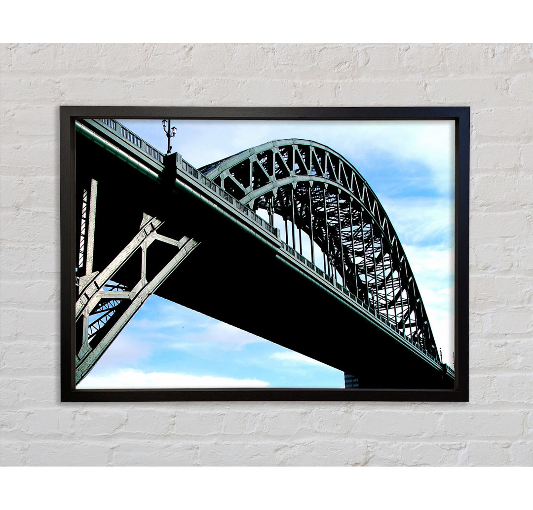 Sydney Harbour Bridge Close-Up - Einzelner Bilderrahmen Kunstdrucke auf Leinwand