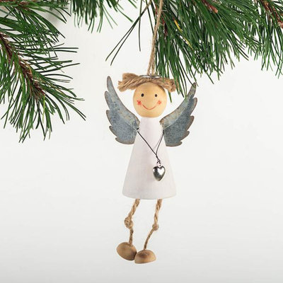 2.5'' Metal Shatterproof Hanging Figurine Ornament