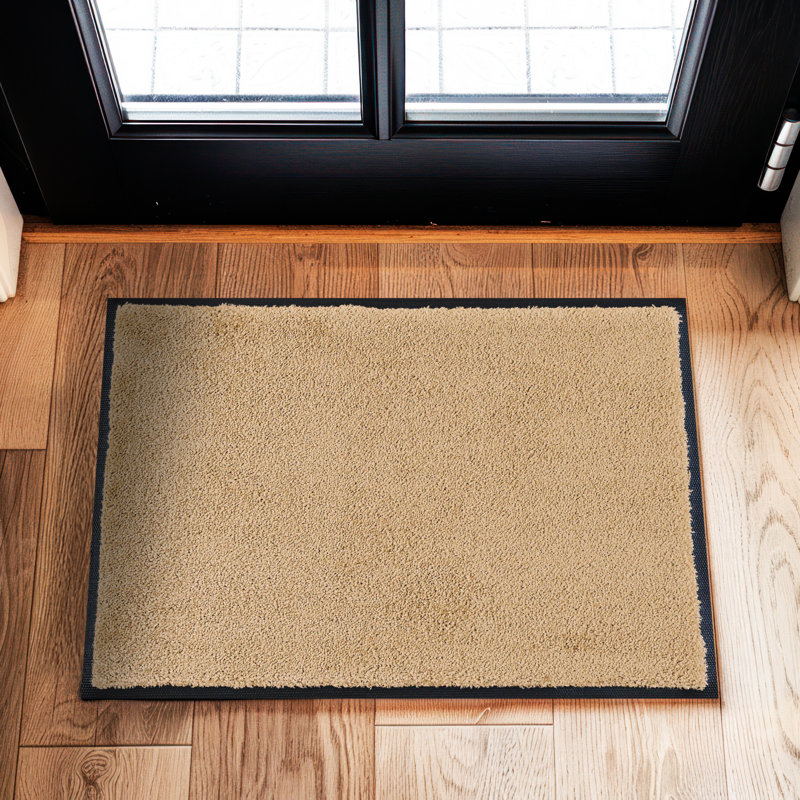 Latitude Run Topanga Washable Floor Mat, 20" W x 30" L, Sahara