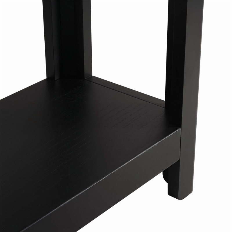 Console de style campagne moderne Mirod, Black