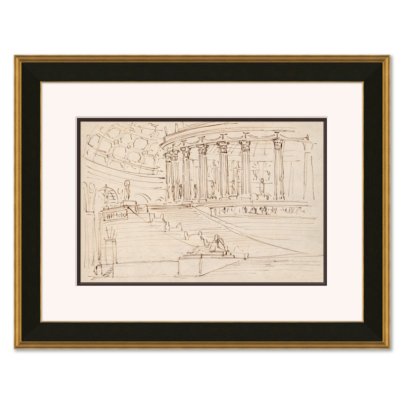 Sketches For Stage Design Painting by David