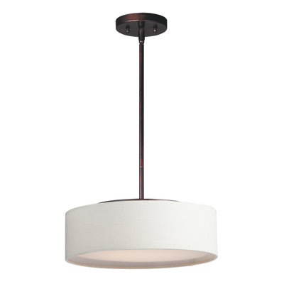 Luminaire suspendu cylindrique à 3 lumières Jessalyn