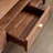 Black walnut solid wood TV cabinet-106571796