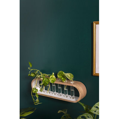 Jardinière suspendue en bois Clementine