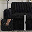 Canapé modulaire avec repose-pieds Boneless-1690704841