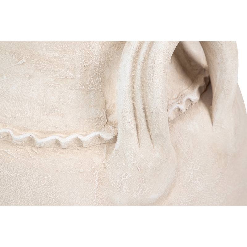 CERAMIC VASE, Beige, Overall Height- 70cm