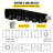 39'' W Linear Grid