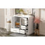 Meuble-lavabo traditionnel 36 "avec lavabo en céramique-1044023375