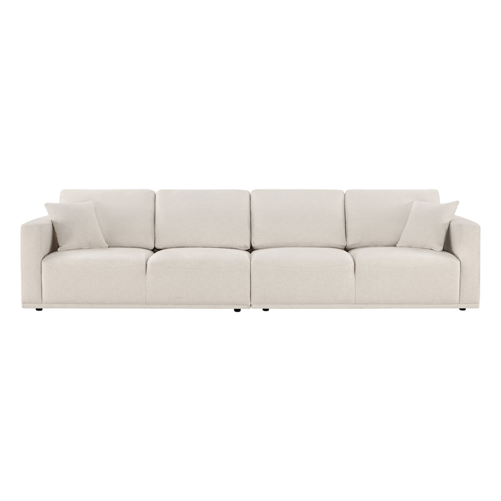 Matawan 134.65'' Upholstered Sofa, Lace Polyester