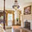 3 - Light 17" Baroque Dragonfly Dimmable Inverted Pendant Light (Include 3 Warm Bulbs, Not Dimmable)