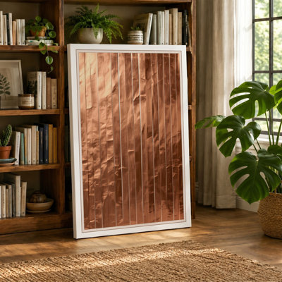 Vertical Rhythm Industrial - Wrapped Canvas