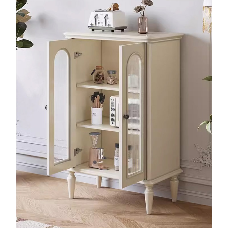 Compact Glass Door Cabinet Multi Scene
