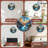 Mountain Lake Sunset Wall Clock