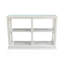 Console en bois massif 47,24 po