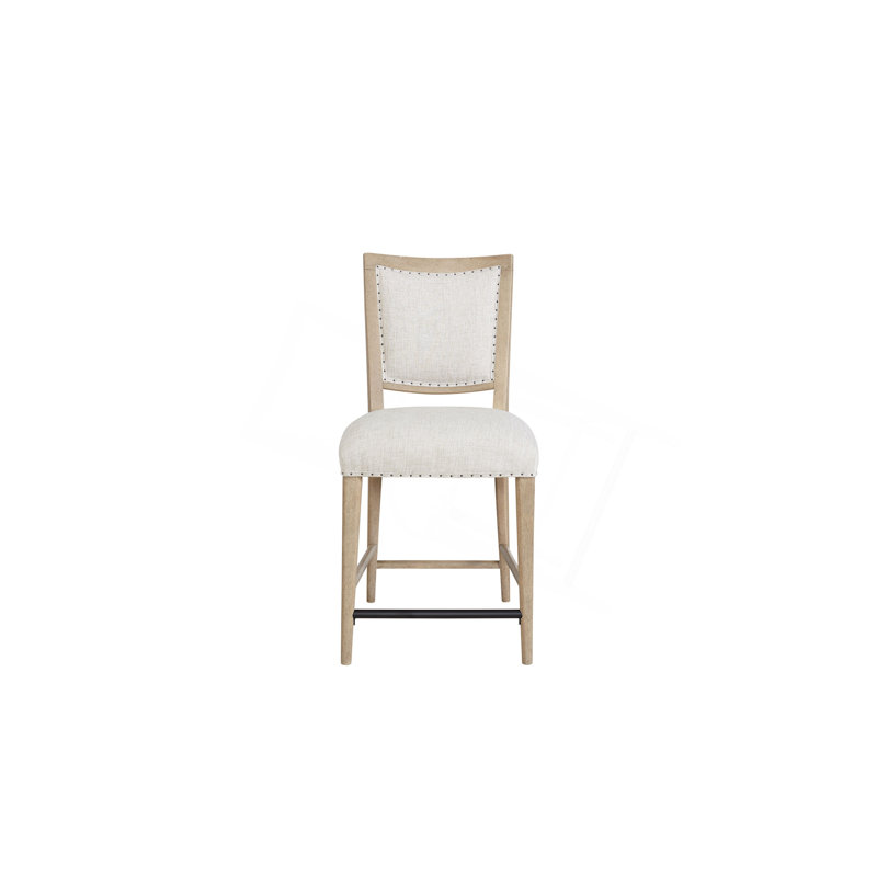 Ensemble de 2 tabourets de comptoir au fini couleur sable