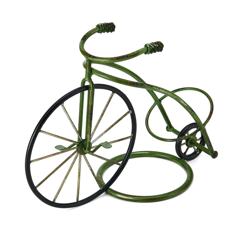 Elements Wine Bottle Rack in Black/Green