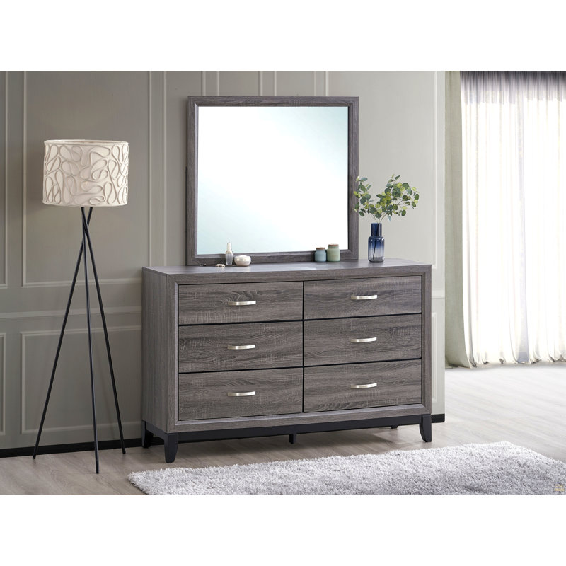 Commode de rangement (miroir non inclus)