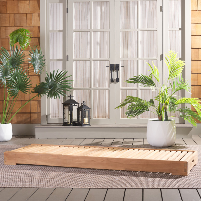 Aberdeen Outdoor Teak Adjustable Chaise Lounge