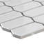 Carrelage mural en mosaïque de travertin 12 po x 12 po Marzana