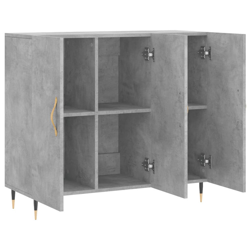 Parkmont 90cm Sideboard, Concrete Grey
