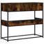 Console Table Black 90X35x80 Cm Engineered Wood-454928548