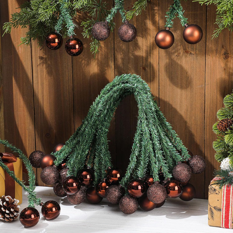 30 attaches de guirlande de Noël avec boules 30 pièces