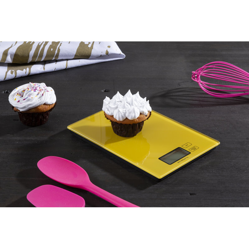 Wayfair Basics™ Digital Scale, Yellow